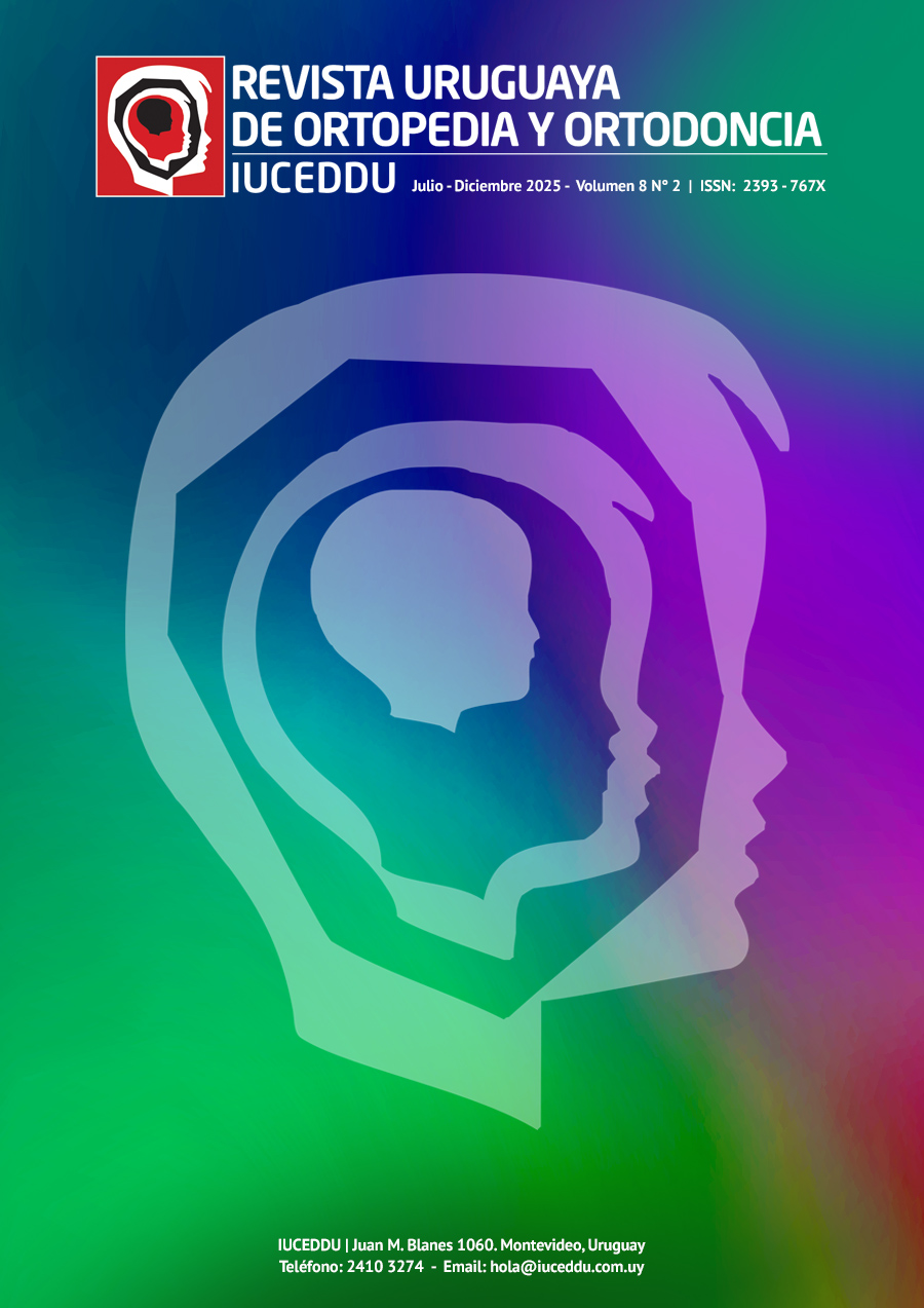 					Ver Vol. 8 Núm. 2 (2025): Revista uruguaya de ortopedia y ortodoncia
				